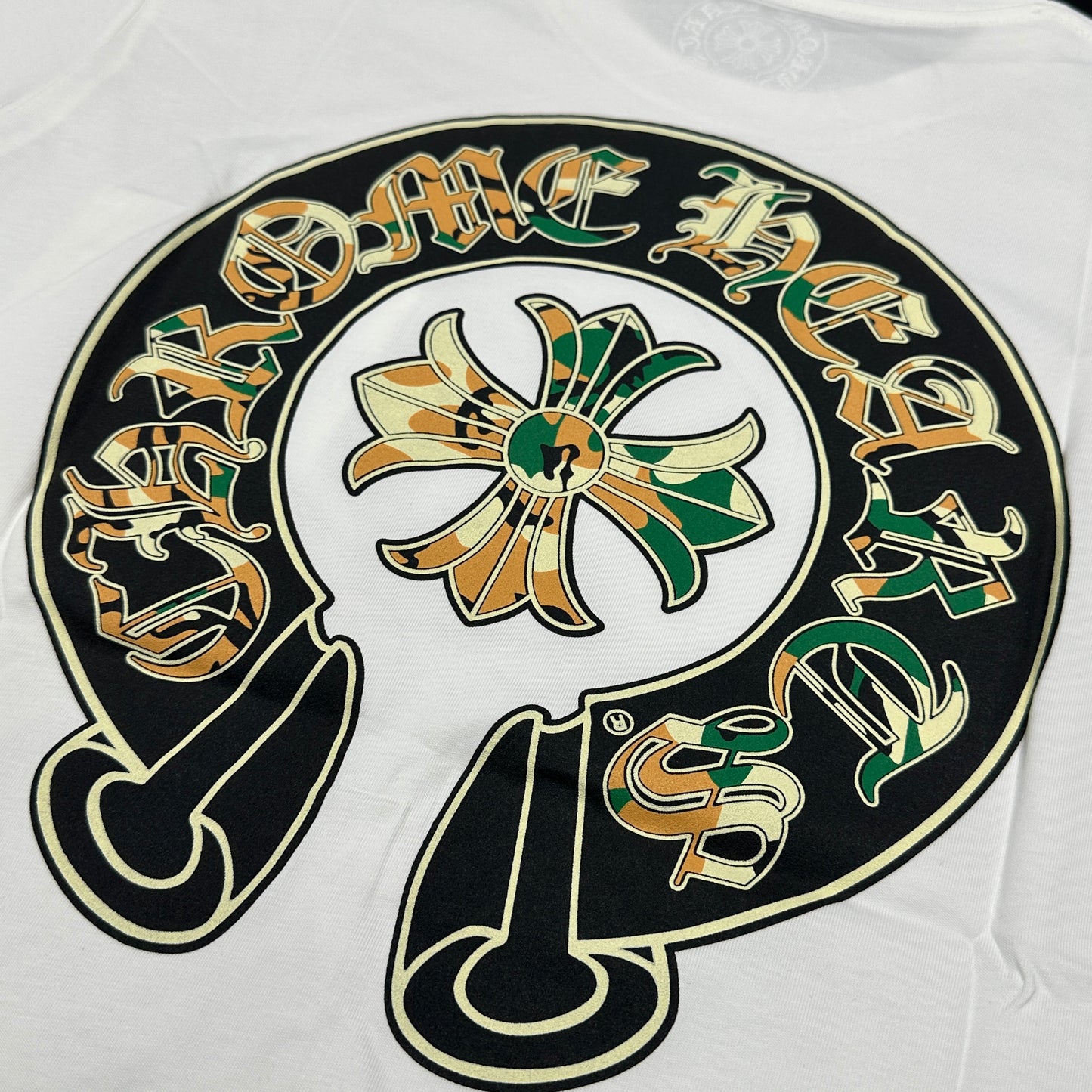 Chrome "Camo Triple Cross Horseshoe" T-Shirt