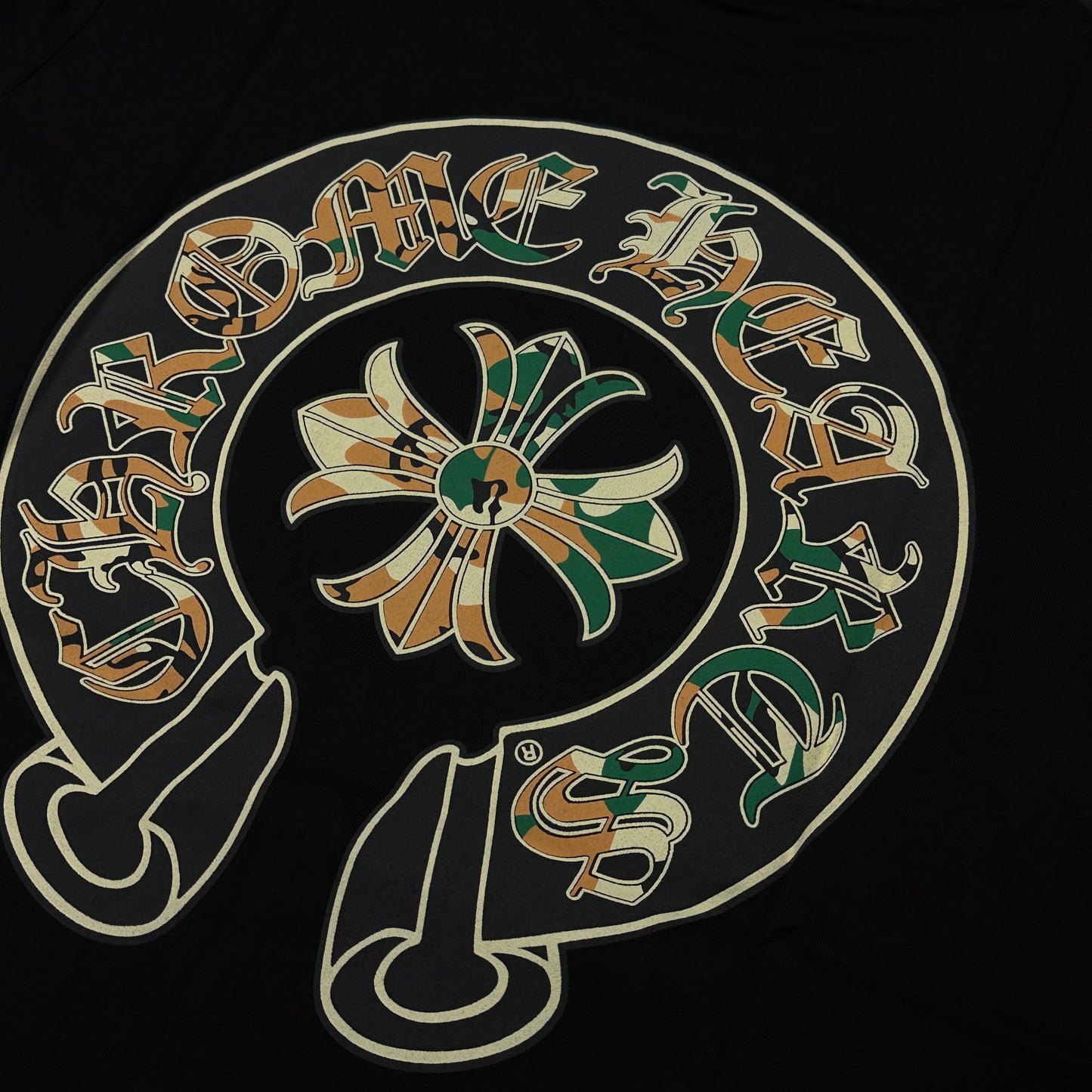 Chrome "Camo Triple Cross Horseshoe" T-Shirt