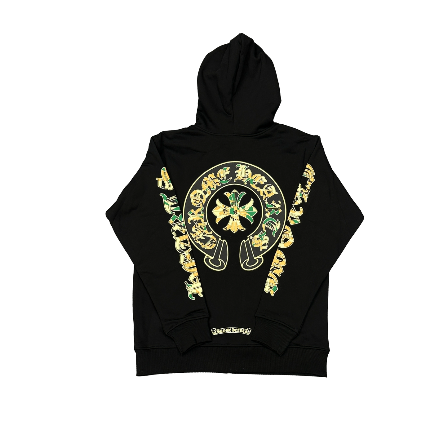 Chrome "Camo Triple Cross" Horseshoe Zip Hoodie