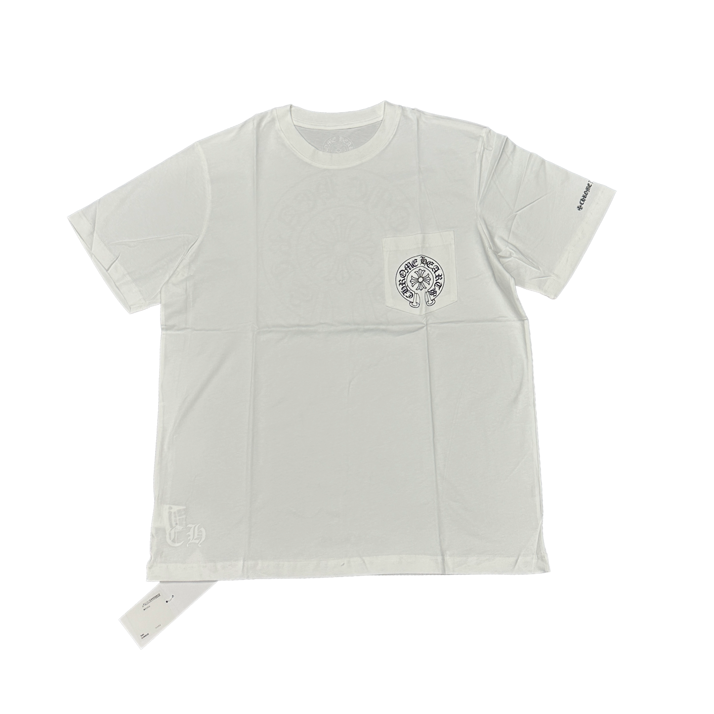 Chrome "Horseshoe Logo Pocket" T-Shirt