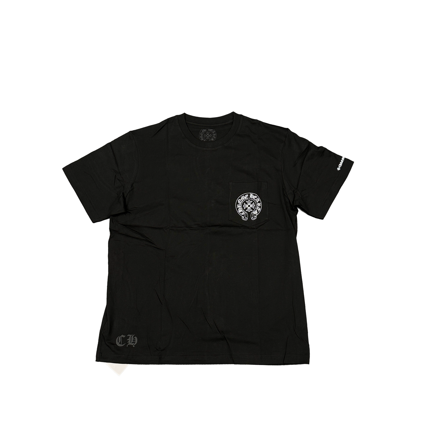 Chrome "Horseshoe Logo Pocket" T-Shirt