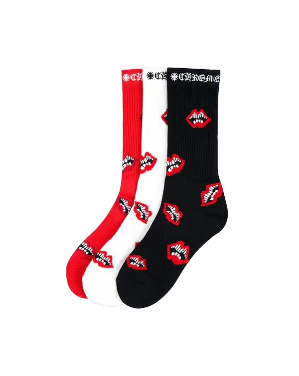 Chrome "Chomper" Socks