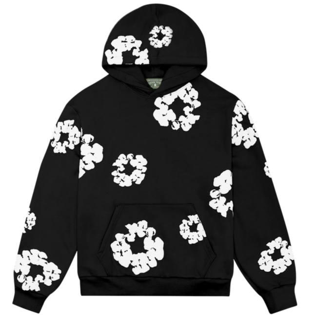 Denim Tears Cotton Wreath Sweatshirt Black