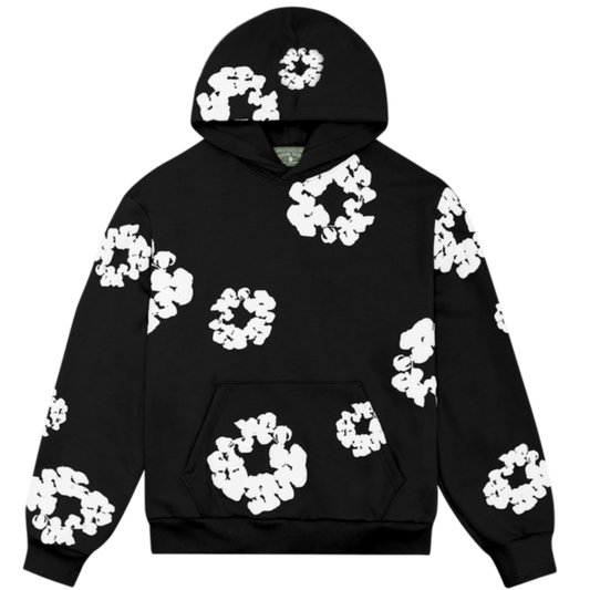 Denim Tears Cotton Wreath Sweatshirt Black