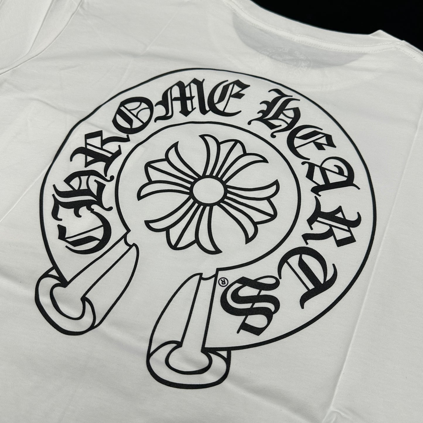 Chrome "Horseshoe Logo Pocket" T-Shirt