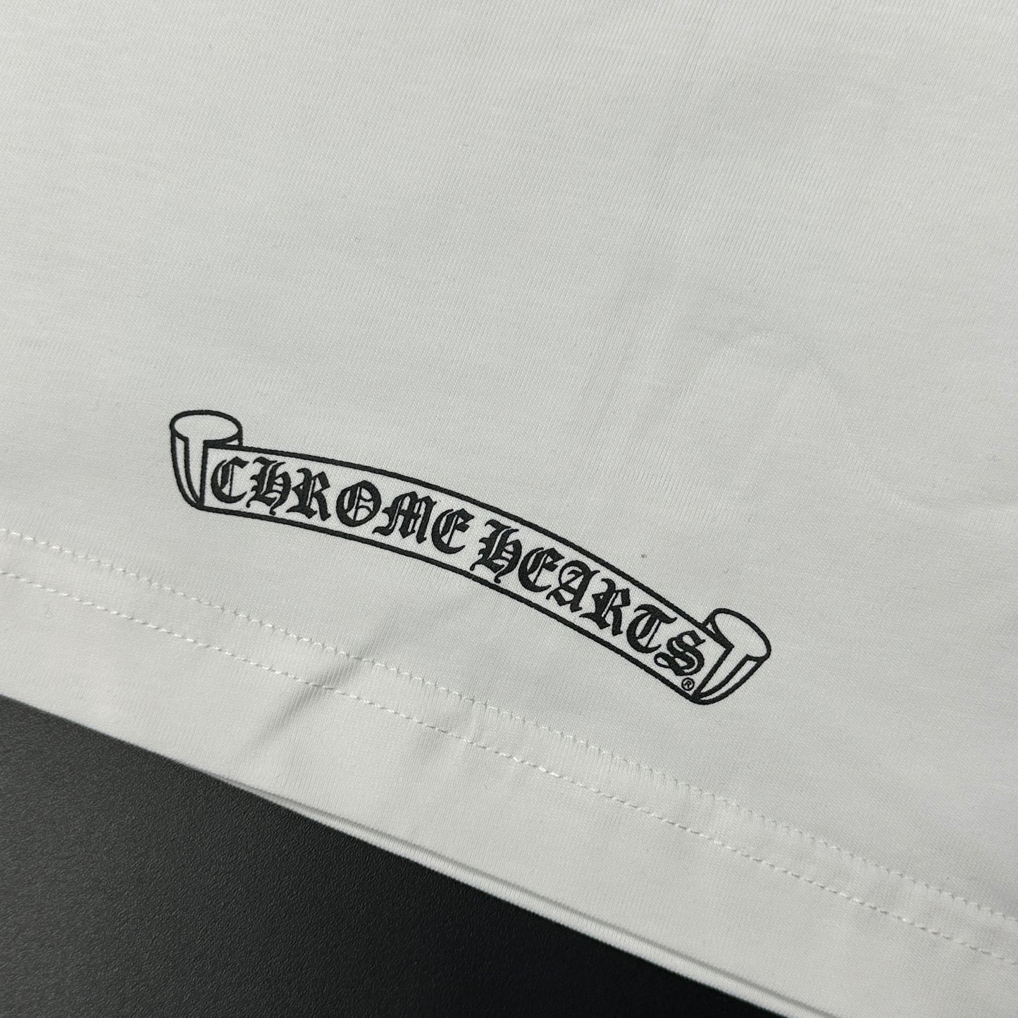 Chrome "Horseshoe Logo Pocket" T-Shirt