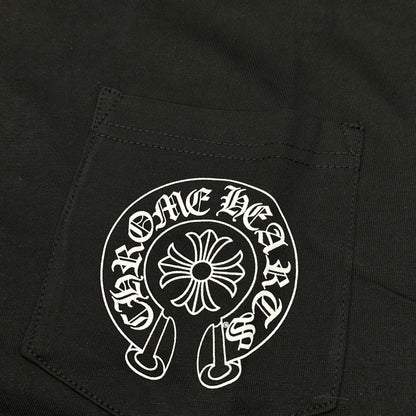 Chrome "Horseshoe Logo Pocket" T-Shirt