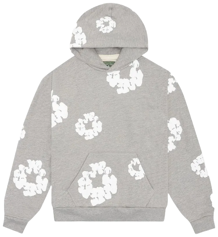 Denim Tears Cotton Wreath Sweatshirt Gray